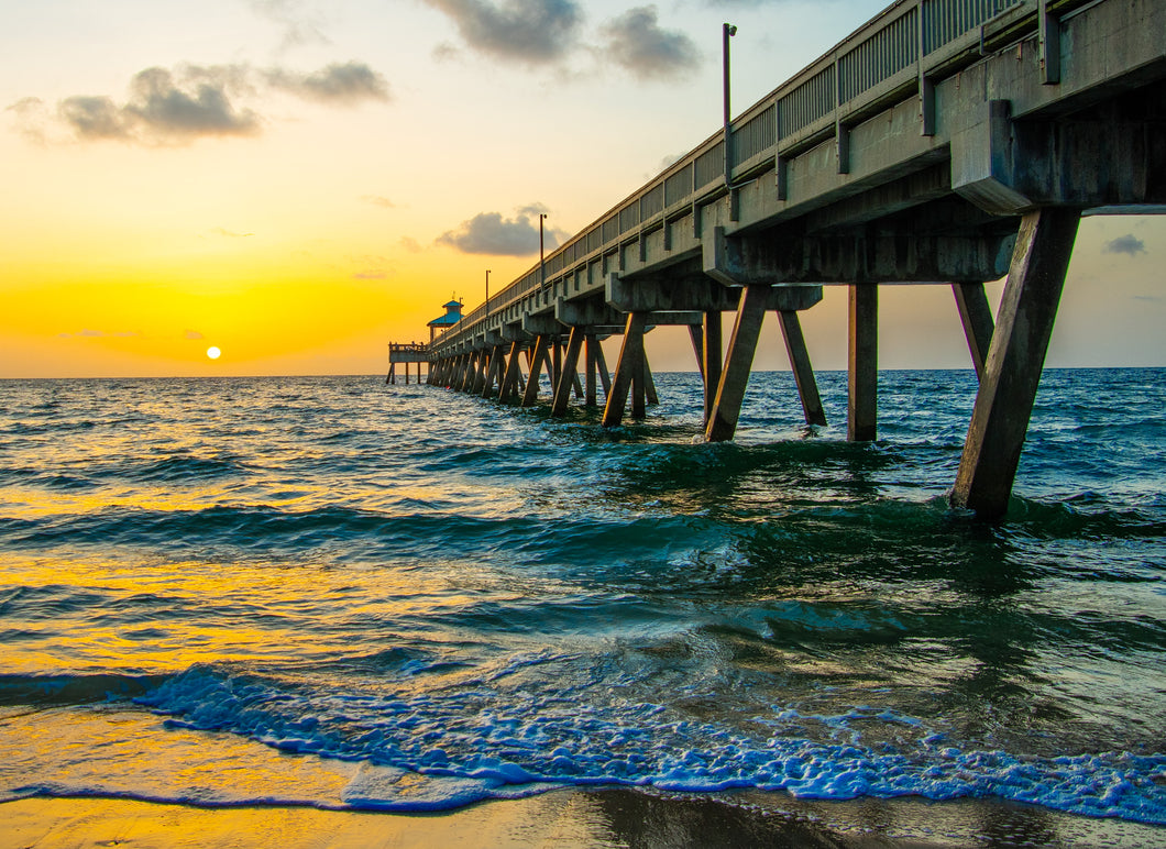 Pier At Sunrise